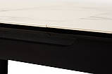 Розсувний стіл TM-76 білий мармур 120/150 Vetro Mebel, фото 9