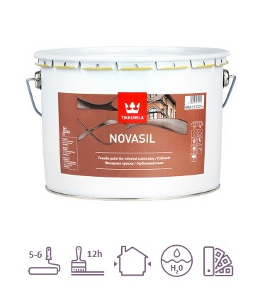 Фарба TIKKURILA NOVASIL 9 л.