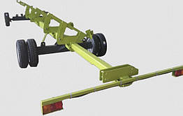 Тележка для транспортировки жаток двухосная