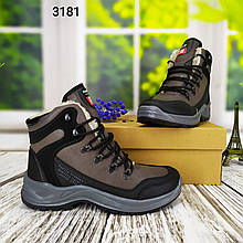 Черевики чоловічі зимові Paolla коричневі високі