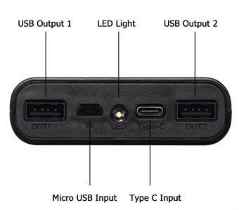 Корпус Power Bank 6x18650 (без аккумуляторов) WNL-S6 (ID#1306273578 ...