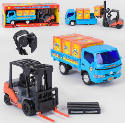 Набір машин Навантажувач і джип