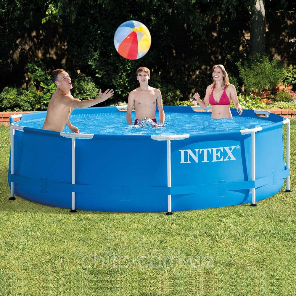 Басейн каркасний Intex 28210 366-76см об'єм 6503 л