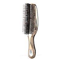 Scalp Brush Premium Gold расческа для волос средней жесткости с чехлом