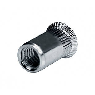 Клепана гайка з потайним буртиком GOEBEL M4 / 4.0-5.5 мм оцинкована сталь