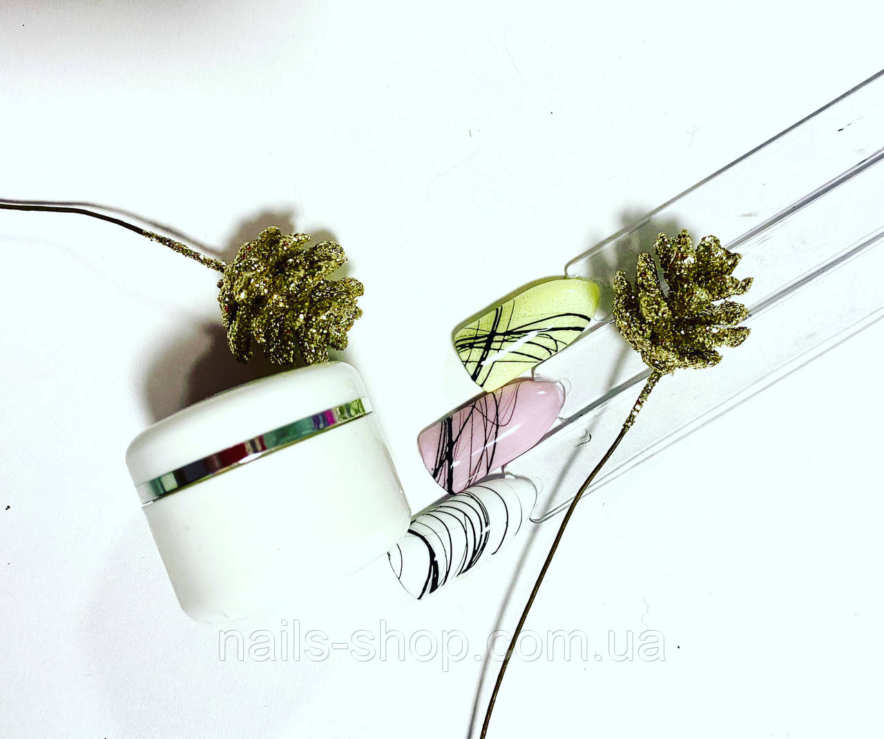 Гель-фарба павутинка чорна Spider Gel, фото 1