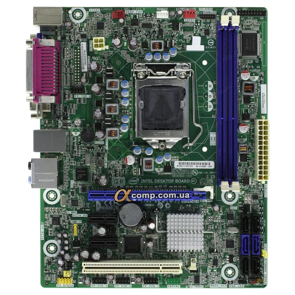 Материнська плата Intel DH61BE (s1155/H61/2xDDR3/gen 3) БУ