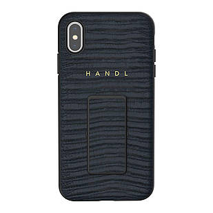 Чохол Handl Inlay Navy Croc для iPhone X | Xs