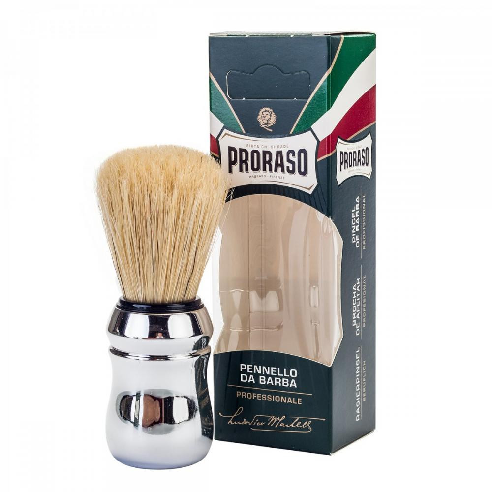 Помазок для гоління з натурального ворсу Proraso shaving brush, фото 1