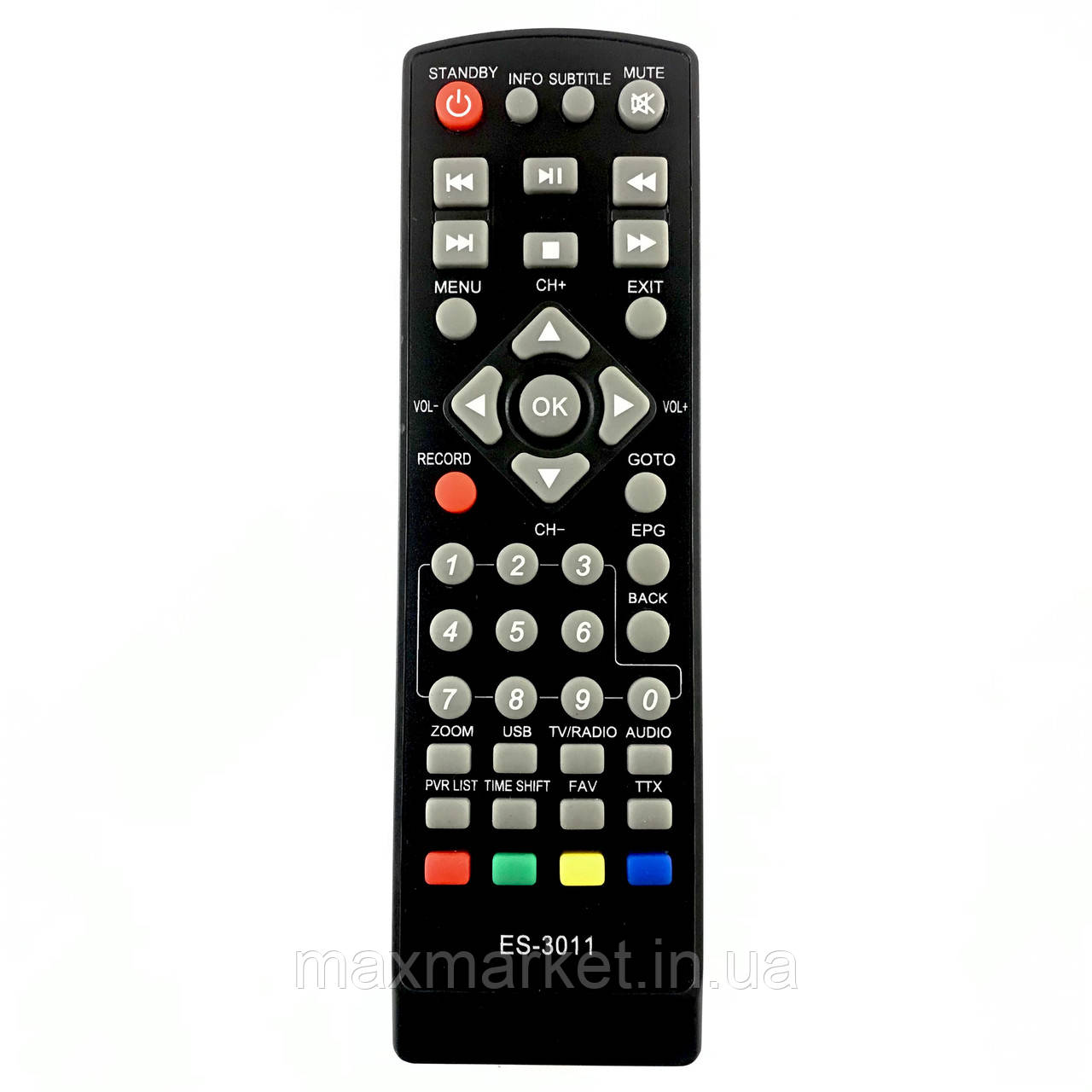 Пульт для DVB-T2 Lorton ES-4090HD