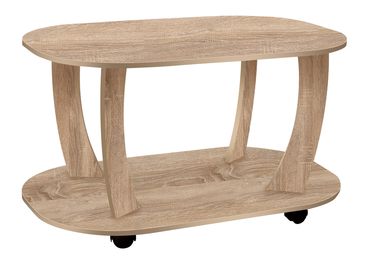 Стіл Журнальний Орфей NEW МАКСІ-Меблі Дуб сонома (8983), фото 1