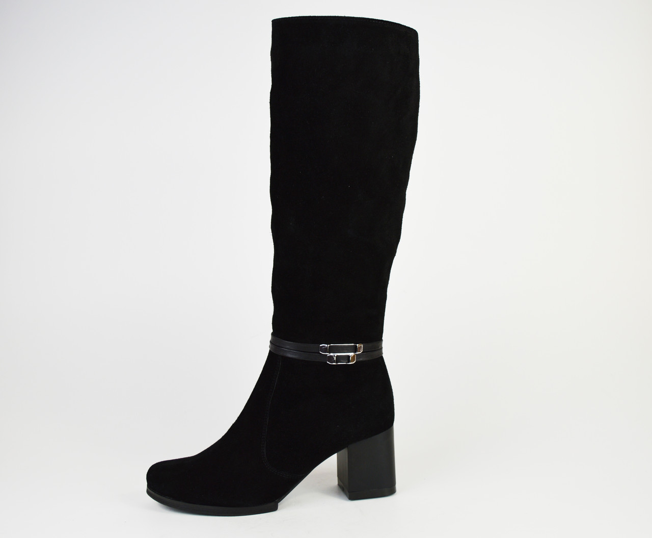 Чоботи Kluchini 3825 40 Чорні замша