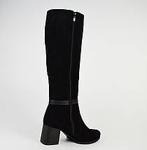 Чоботи Kluchini 3825 40 Чорні замша, фото 4