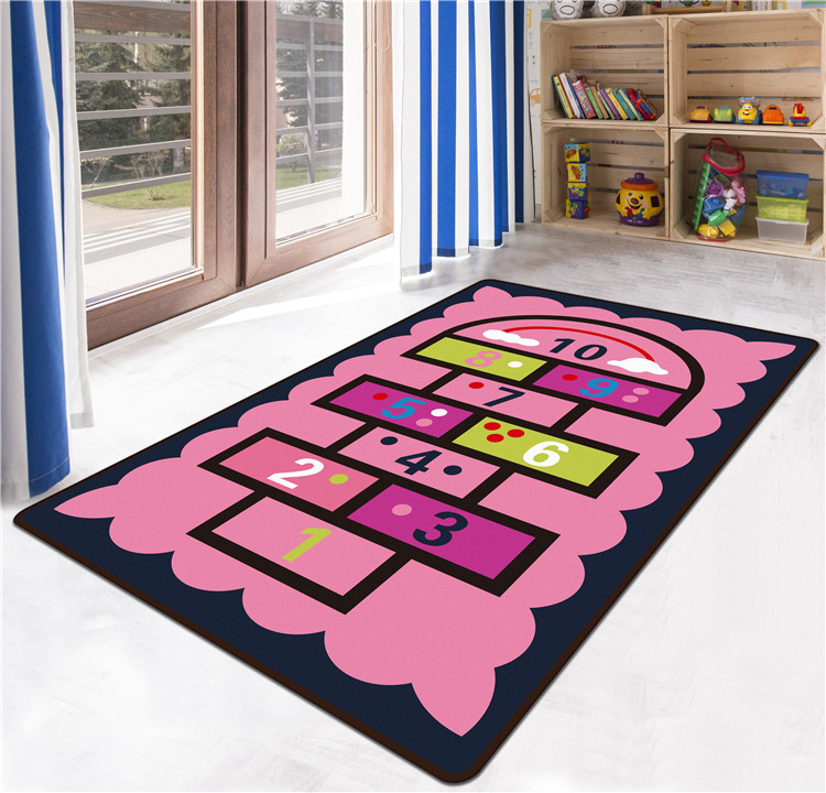 Безворсовий килим на підлогу для дитячої, спальні, зали