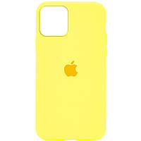 Силиконовый чехол для iPhone 12 mini Желтый
