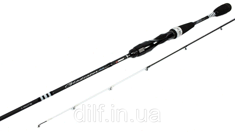 Спінінг карбоновий SIWEIDA Gladiator Plus 1.80 м 1-5 г (ультралайт)