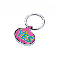 Брелок металевий рожевий Німеччина 410203