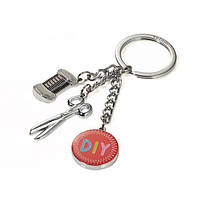 Брелок металевий з трьома підвісками Німеччина 410218