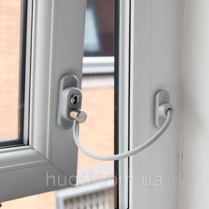 Блокировщик окна (2 штуки) от детей Window Restrictor / Замок безопасности - блокировщик, фото 1
