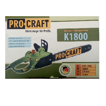 Пила ланцюгова електрична PROCRAFT K 1800 (1800 Вт), фото 2