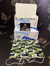 Камуфляжна маска з металевою вставкою для патріотів України