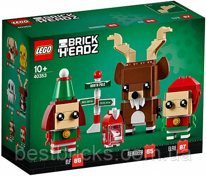 Lego BrickHeadz Олень і ельфи 40353