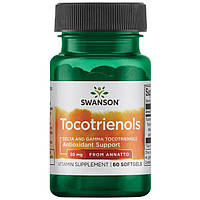 Токотриенолы, Swanson, Tocotrienols, 50 мг, 60 капсул