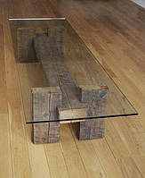 Журнальный стол из дерева ручной работы