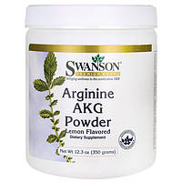 Аргинин альфакетоглутарат, Swanson, Arginine AKG Powder, 350 грамм