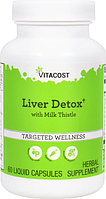 Препарат для детоксикації печінки, Vitacost, Liver Detox*, 60 капсул