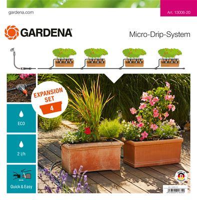 Комплект для розширення мікрокраплинного поливання Gardena 4 boxes