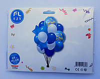 Набор синих воздушных шаров Prince 15шт