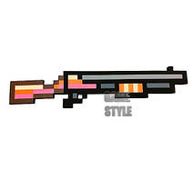 Піксельний Вінчестер дробовик Майнкрафт Minecraft Shotgun