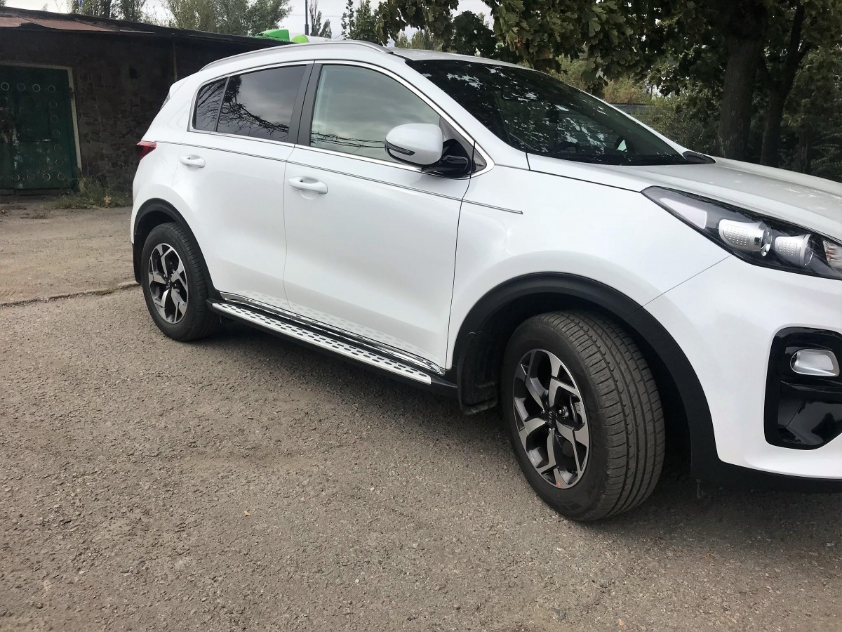 Бічні Пороги Kia Sportage 2016-