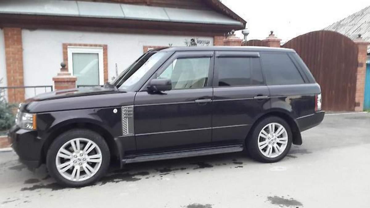 Бічні Пороги Land Rover Range Rover Vogue 2002-2012 оригінальний дизайн