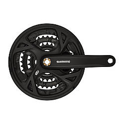 Шатун Shimano Acera FC-M371 48T 170 мм Чорний