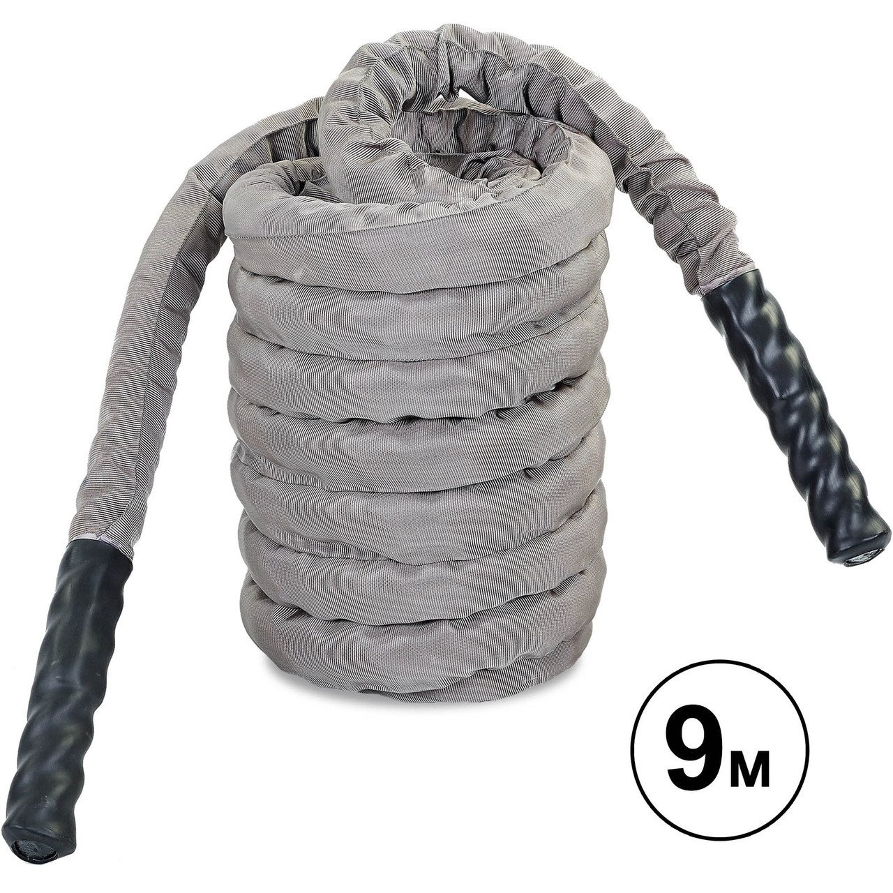 Канат для кроссфита в защитном рукаве BATTLE ROPE 9м FI-5719-9 - фото 1 - id-p891489292