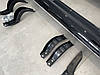 Бічні пороги Lexus GX 460 / Toyota Land Cruiser Prado 150 2009-2021 в чорному кольорі, фото 5