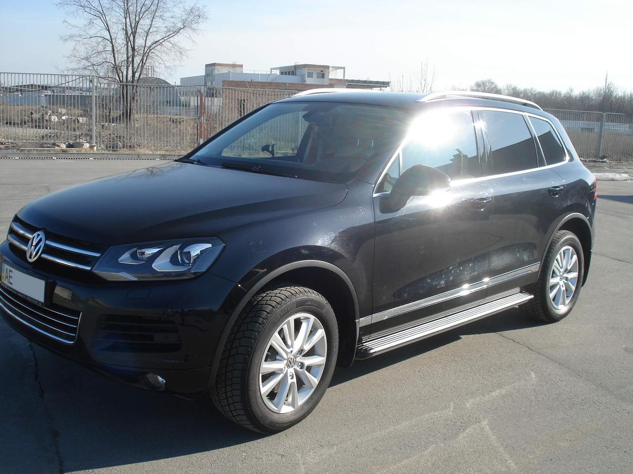 Бічні Пороги Volkswagen Touareg 2010-2017 2шт., фото 1