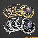 Авто значок Volvo Motors наклейка на машину авто наклейки значки марки машин на кузов бампер скло двері капот крила багажник, фото 5