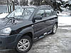 Бічні Пороги Hyundai Tucson 2004-2015 (оригінальний дизайн), фото 3