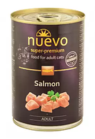 Консерва для котів Nuevo (Нуево) з лососем, 400 г