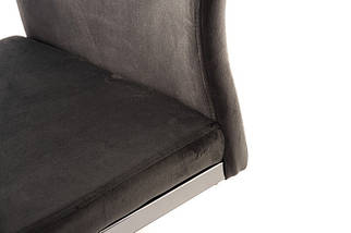 Стілець S-120 сірий велюр TM Vetro Mebel, фото 2