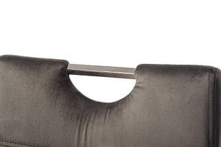 Стілець S-120 сірий велюр TM Vetro Mebel, фото 3