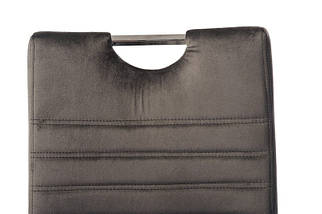 Стілець S-120 сірий велюр TM Vetro Mebel, фото 4