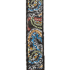 Гітарний ремінь D'ADDARIO JOE SATRANI WOVEN GUITAR STRAP (Snakes Mosaic), фото 2