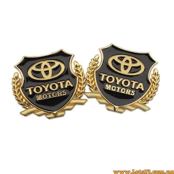 Авто значок TOYOTA Motors наклейка на машину авто наклейки значки марки ...