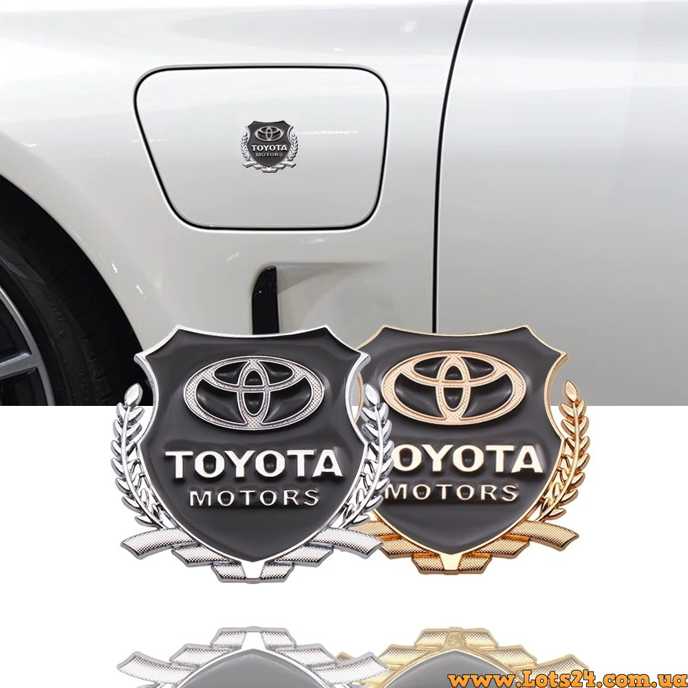 Авто значок TOYOTA Motors наклейка на машину авто наклейки значки марки ...
