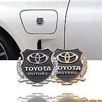 Авто значок TOYOTA Motors наклейка на машину двери авто значки марки машин наклейки на бампер стекло капот