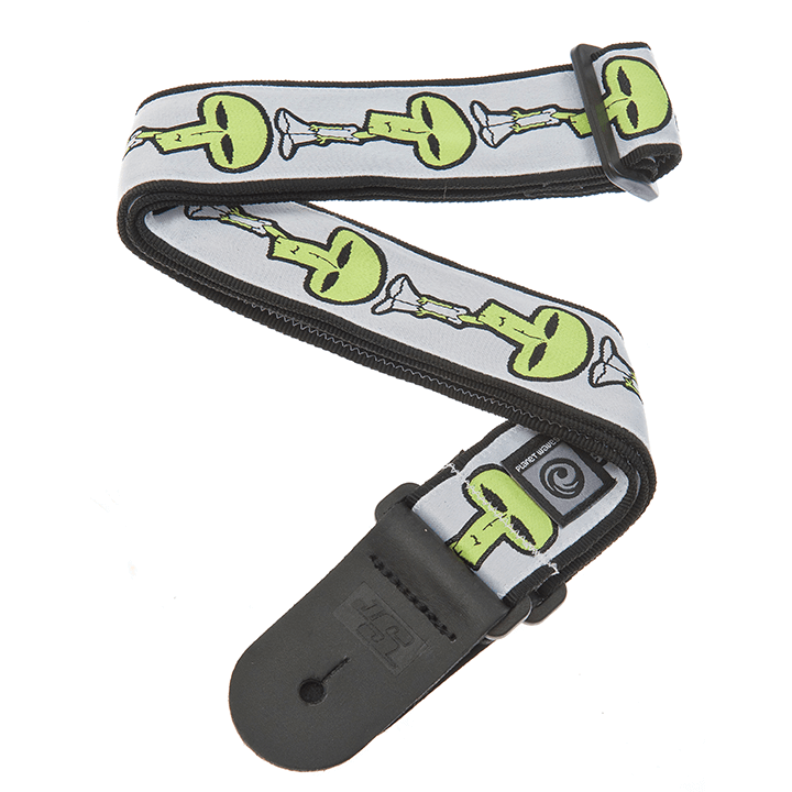 Гітарний ремінь D'ADDARIO JOE SATRANI WOVEN GUITAR STRAP (Spaceman), фото 1